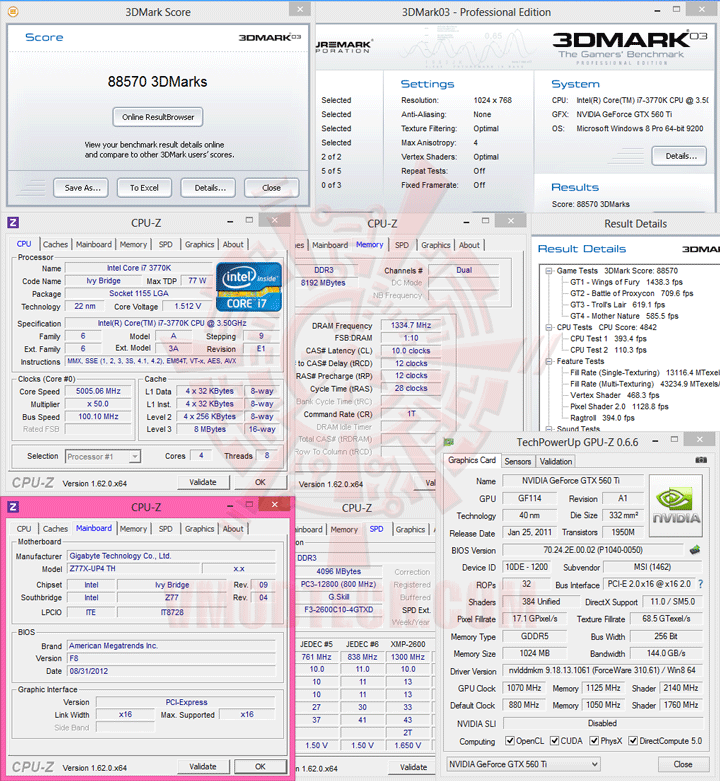 03 03 GIGABYTE GA Z77X UP4 TH Motherboard Review