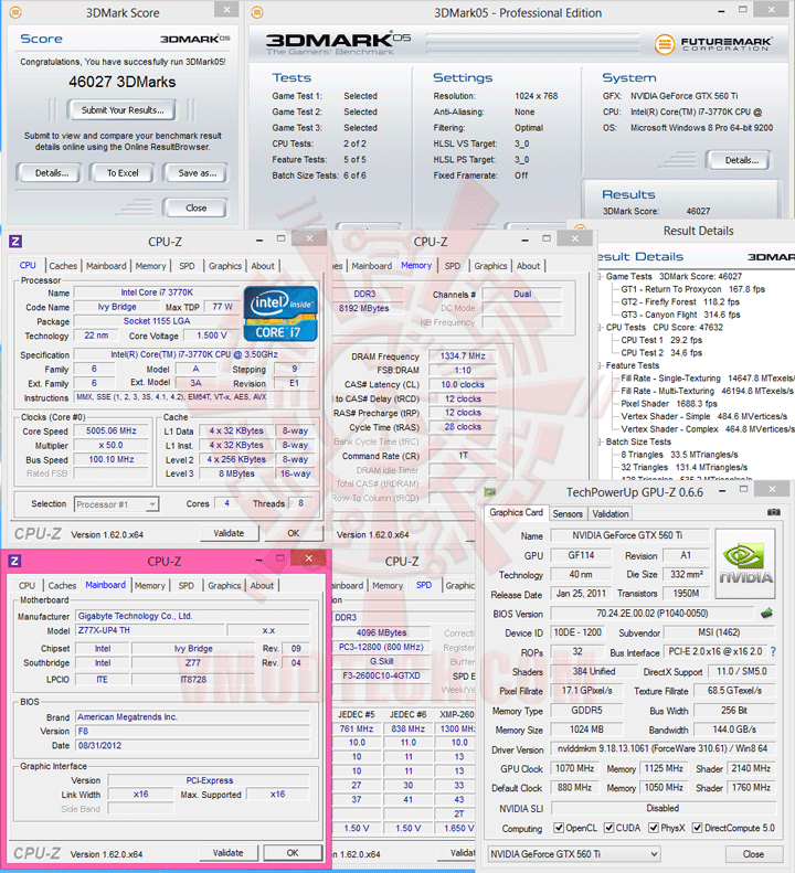 05 05 GIGABYTE GA Z77X UP4 TH Motherboard Review