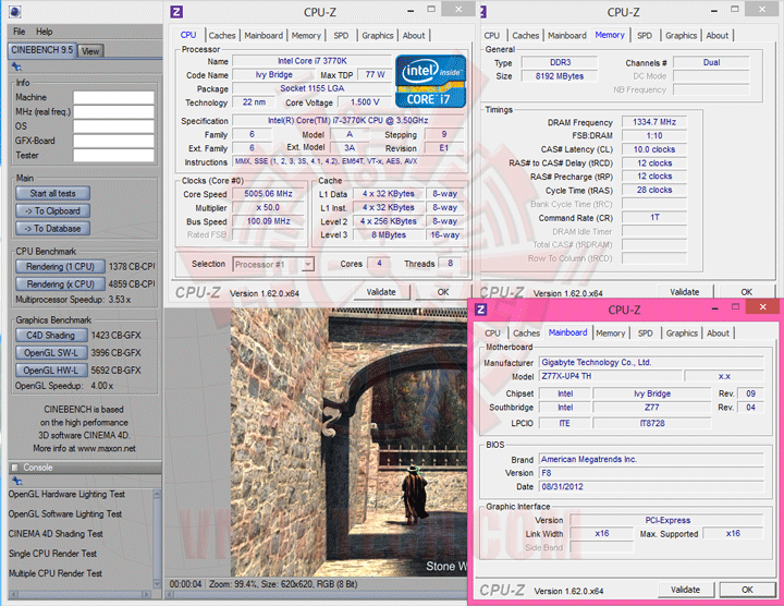 c95 c95 GIGABYTE GA Z77X UP4 TH Motherboard Review