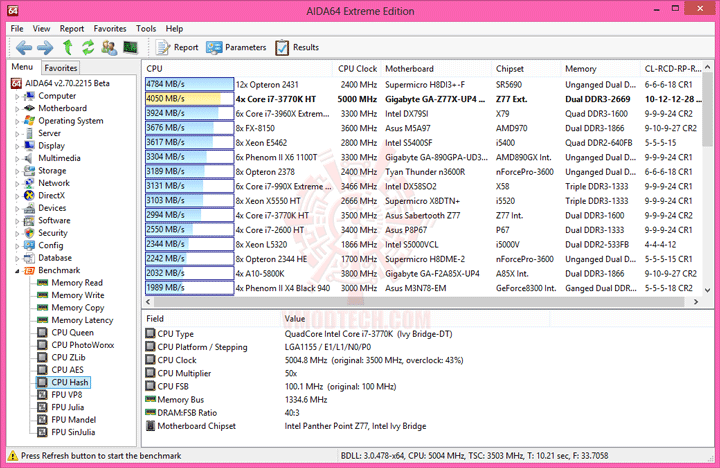 e6 e6 GIGABYTE GA Z77X UP4 TH Motherboard Review