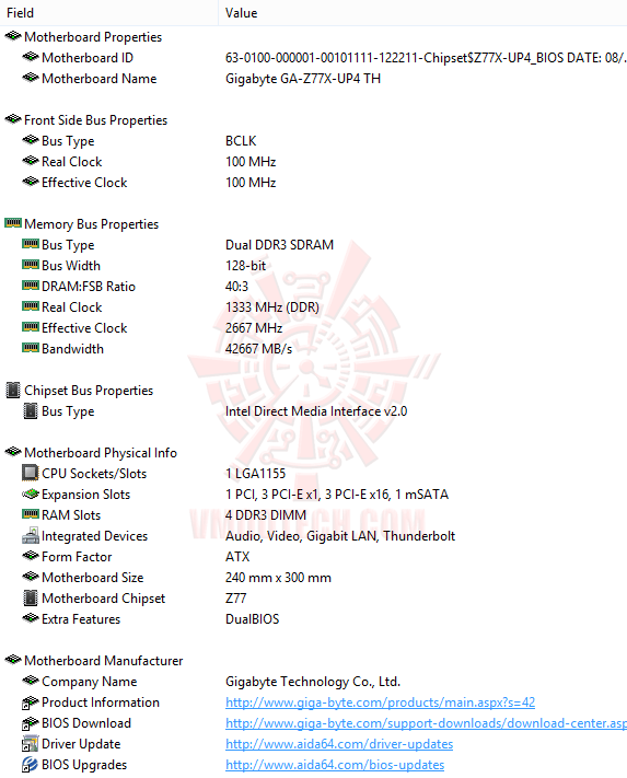 ed2 ed2 GIGABYTE GA Z77X UP4 TH Motherboard Review