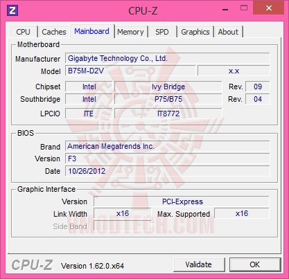 c3 GIGABYTE GA B75M D2V Micro ATX Motherboard Review