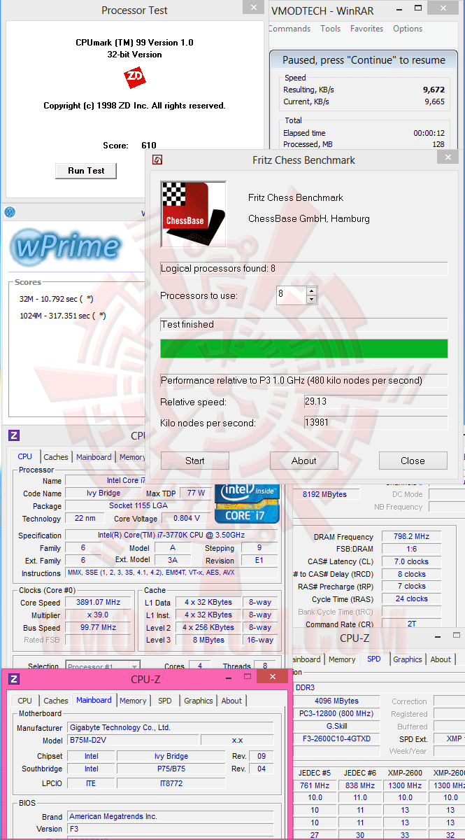 v GIGABYTE GA B75M D2V Micro ATX Motherboard Review