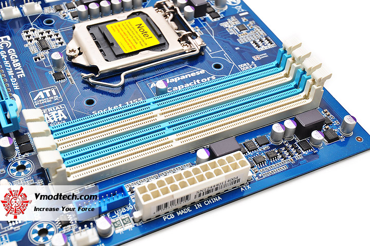 dsc 0451 GIGABYTE GA H77M D3H Micro ATX Motherboard Review