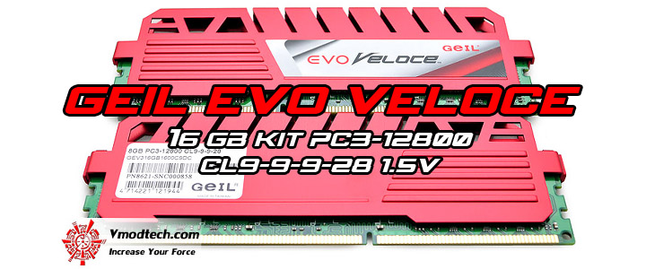 geil evo veloce GeIL Red EVO VELOCE DDR3 1600MHz CL9 16GB Kit Review
