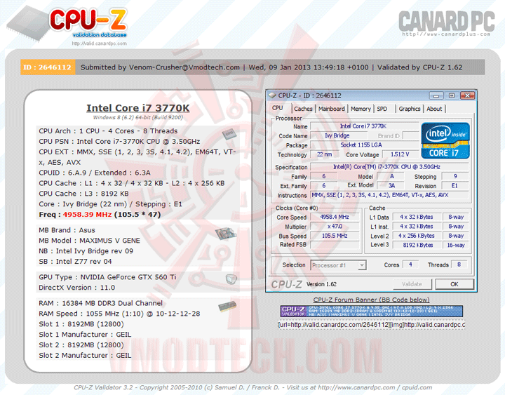 validate GeIL Red EVO VELOCE DDR3 1600MHz CL9 16GB Kit Review