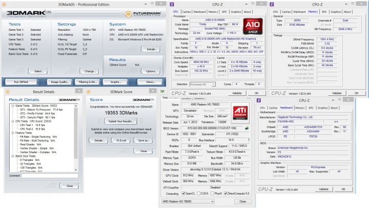 3dmark05 720x408 GIGABYTE GA F2A55M HD2
