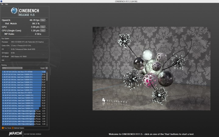 cine11 720x453 GIGABYTE GA F2A55M HD2