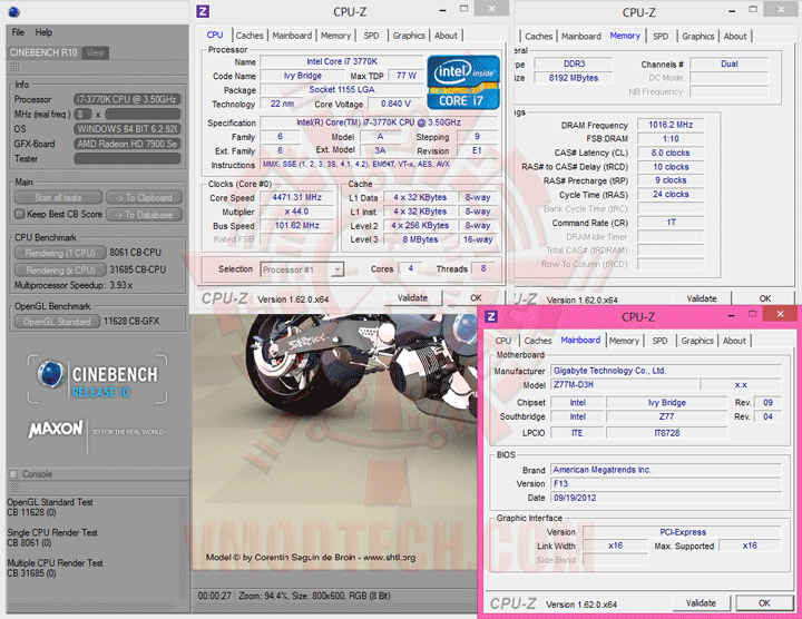 c10 GIGABYTE GA Z77M D3H Micro ATX Motherboard Review