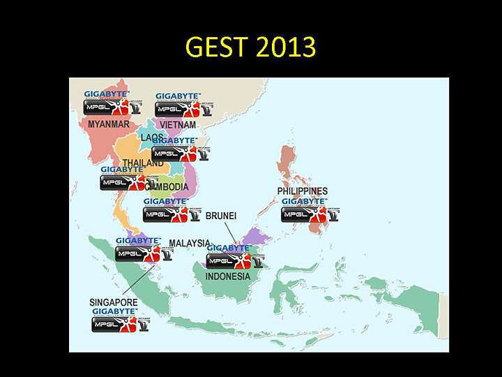 slide11 บรรยากาศงาน GIGABYTE E Sport Tournament 2013 (GEST) “GIGABYTE MINESKI PRO GAMING LEAGUE 2013”