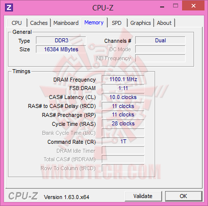 00 3cpuz 3 CORSAIR VENGEANCE 16GB Dual Channel DDR3 Memory 1600 MHz CL10 Kit Review