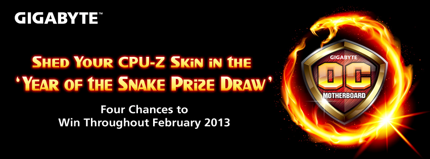 gig_1 gig 1 ร่วมแชร์ภาพ CPU Z บนเมนบอร์ด GIGABYTE ในกิจกรรม ‘Year of the Snake Prize Draw’ จาก HWBOT