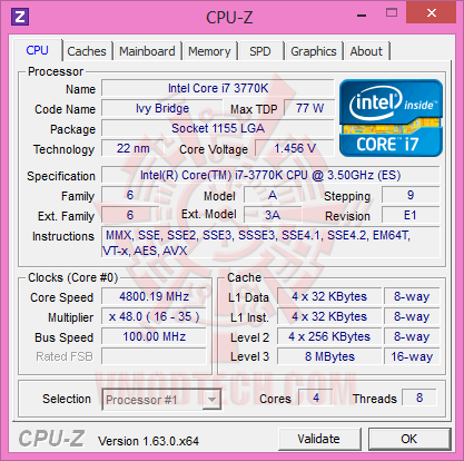 01 cpuz 1 APACER ARMOR DDR3 2133 MHz CL11 8GB Kit Memory Review