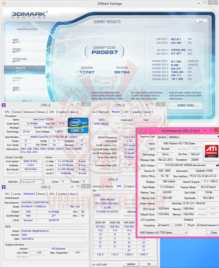 07 0 GIGABYTE AMD RADEON HD 7790 OC 1GB GDDR5 Review
