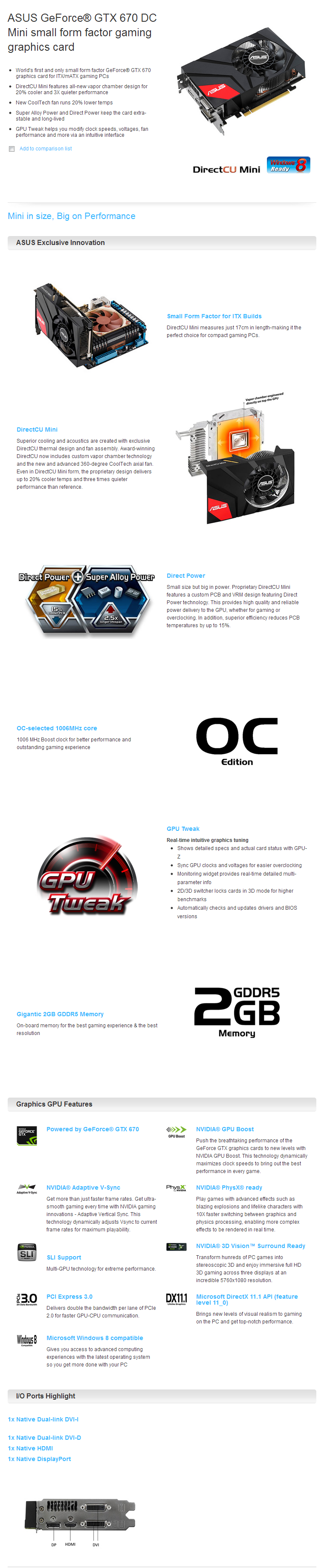 intro 01 ASUS GeForce GTX 670 DC Mini Review