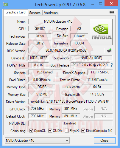 03 gpu z 01 AMD FirePro V3900 Professional Graphics Review