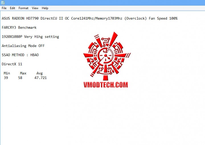 farcry3 720x511 ASUS RADEON HD7790 DirectCU II OC On AMD FX 8350 