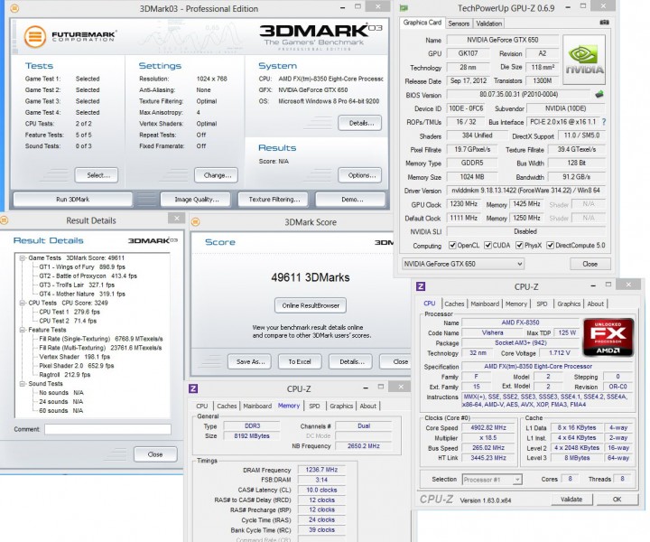 03 720x600 GALAXY GEFORCE GTX 650 GC 1GB GDDR5 On AMD FX 8350