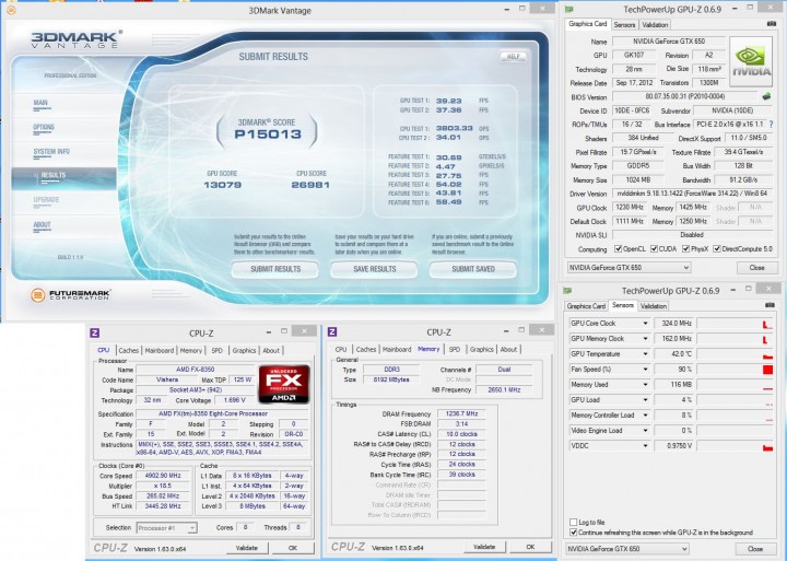vantage 720x513 GALAXY GEFORCE GTX 650 GC 1GB GDDR5 On AMD FX 8350