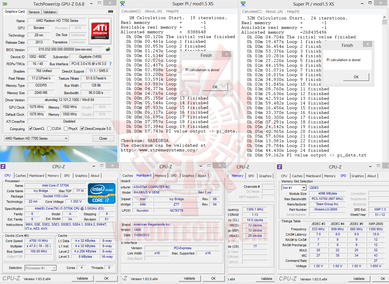 03-1-superpi 03 1 superpi GIGABYTE AMD RADEON HD 7790 OC 2GB GDDR5 Review