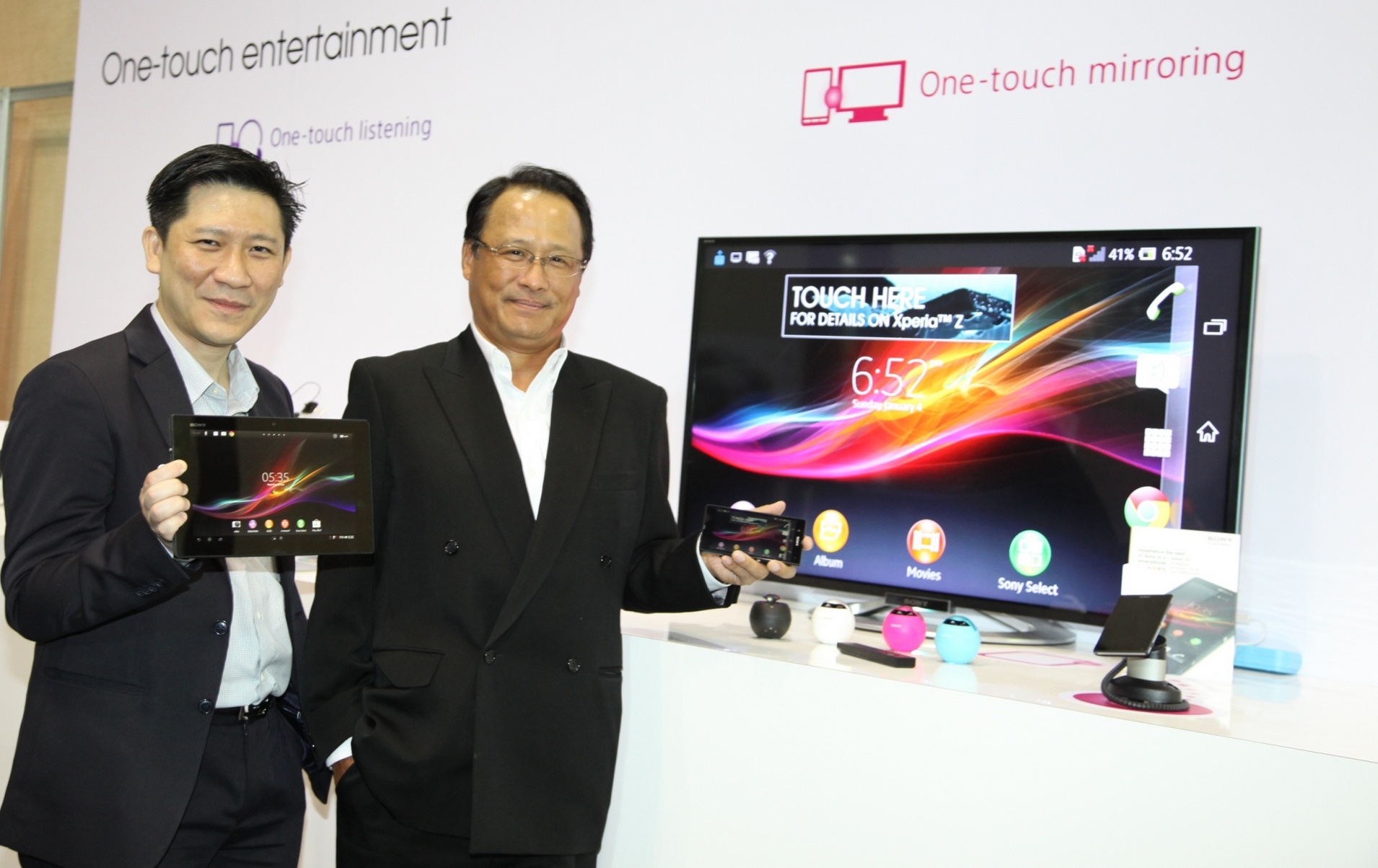 sony4 sony4 โซนี่รุกตลาดปี 2013 เดินหน้าสร้างความแข็งแกร่ง ชูกลยุทธ์ One Touch Entertainment สร้างมิติบันเทิงใหม่ไร้ขีดจำกัดในสัมผัสเดียว