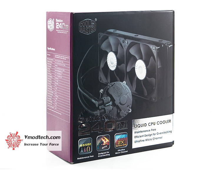 dsc00205 CoolerMaster Seidon 240M Liquid CPU Cooler Kit Review