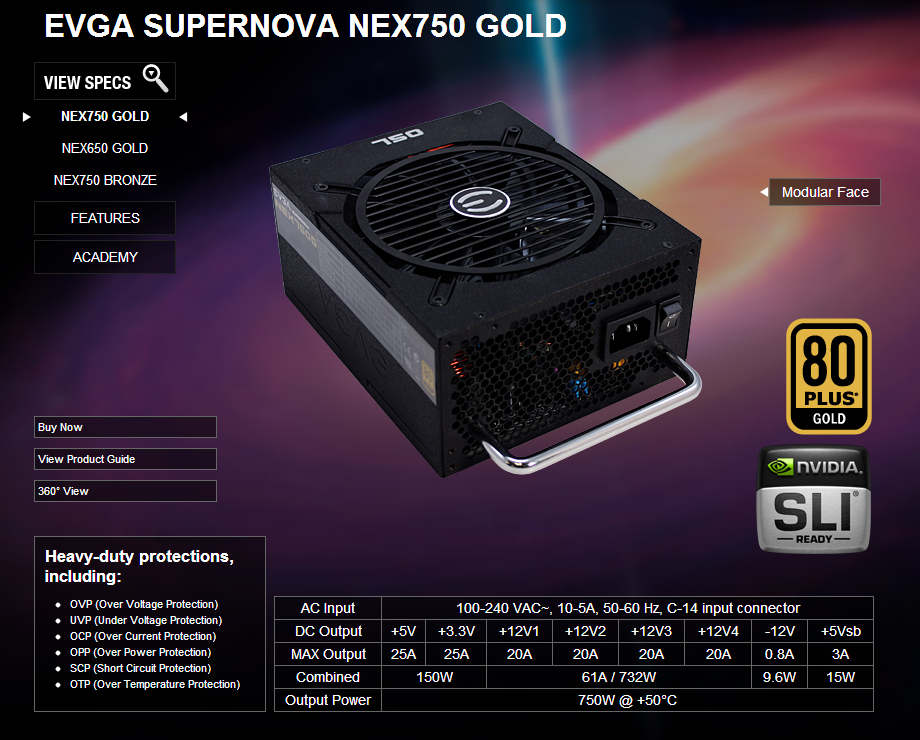 intro 01 EVGA SuperNOVA NEX750G Gold Power Supply Review