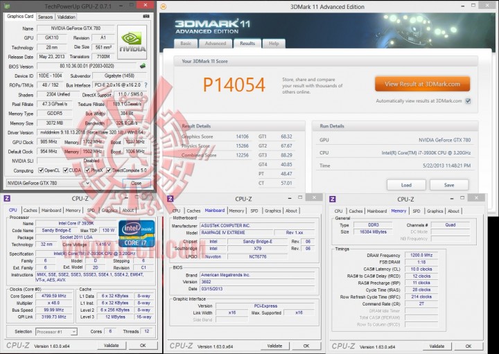11 1 720x511 GIGABYTE GeForce GTX 780 New WINDFORCE 3X Rev 2.0 Review Update