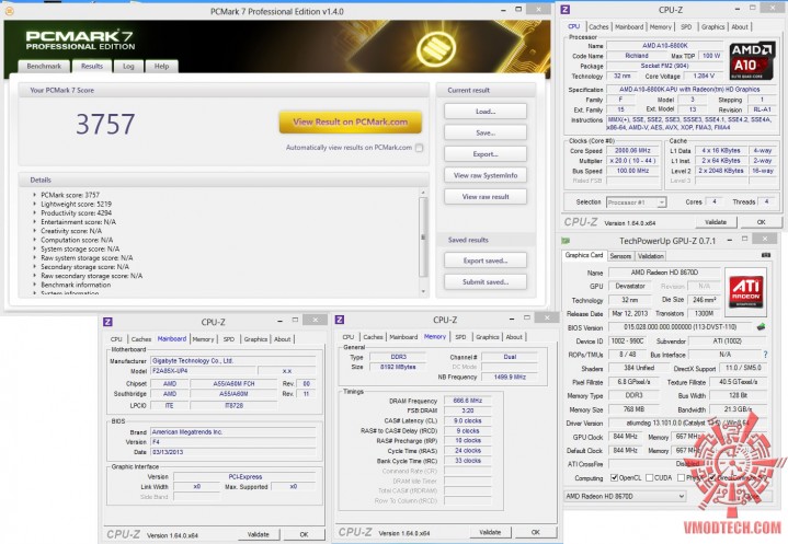pcmark7 df 719x497 AMD A10 6800K PROCESSOR REVIEW