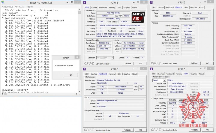 superpi32mb df 720x443 AMD A10 6800K PROCESSOR REVIEW