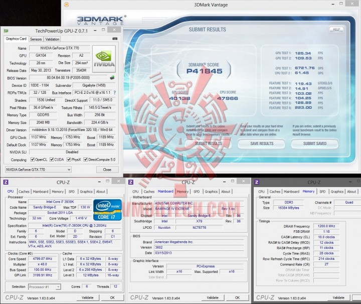 vantage 720x606 GIGABYTE GeForce GTX 770 WINDFORCE 3X OC Version Review