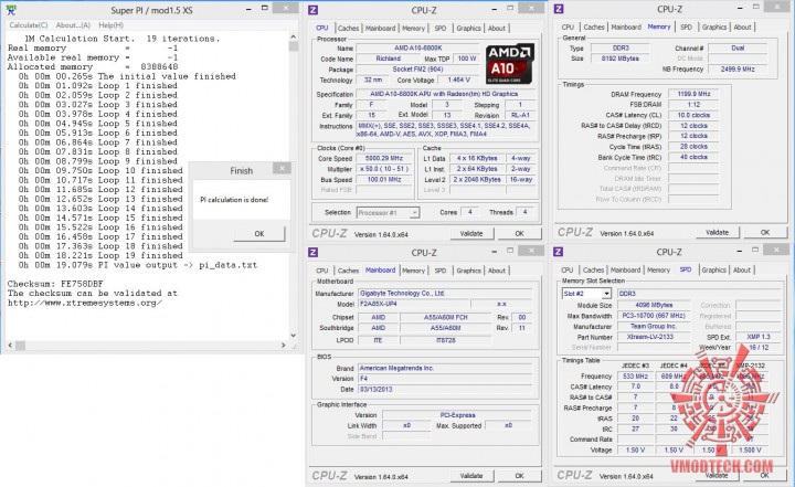 superpi1mb oc 720x441 AMD A10 6800K PROCESSOR REVIEW