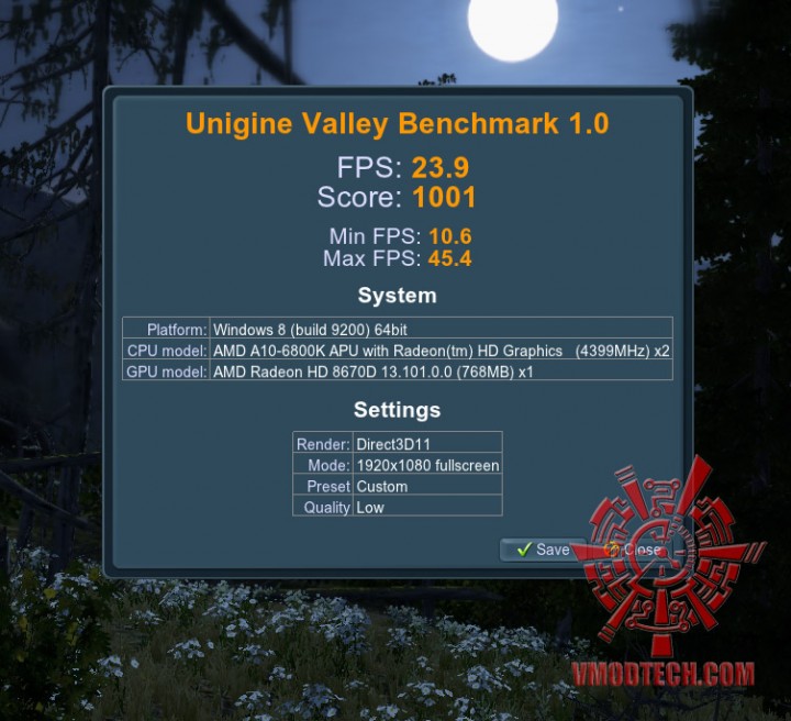 valley 44 720x656 AMD A10 6800K PROCESSOR REVIEW
