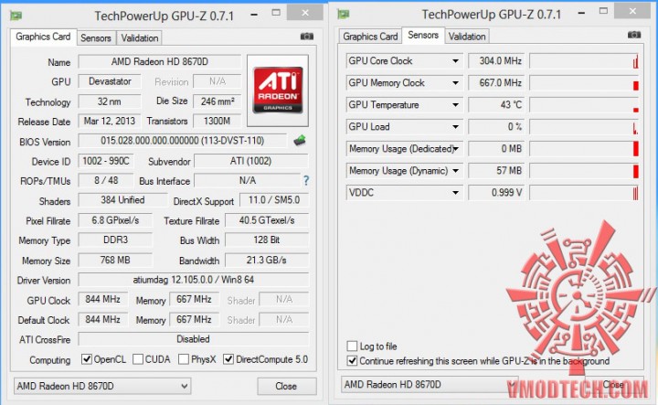 gpuz df 720x443 AMD A10 6800K PROCESSOR REVIEW