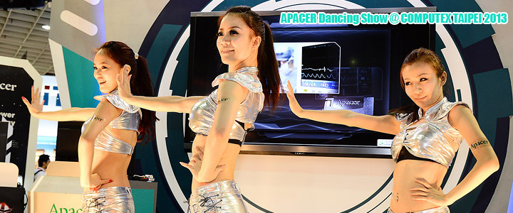 apacer dancing show computex taipei 2013 APACER Dancing Show @ COMPUTEX TAIPEI 2013