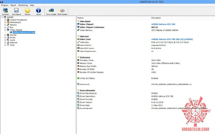 hwin64 gpu 720x448 Nvidia Geforce GTX 780 On AMD FX 8350 Performace Test