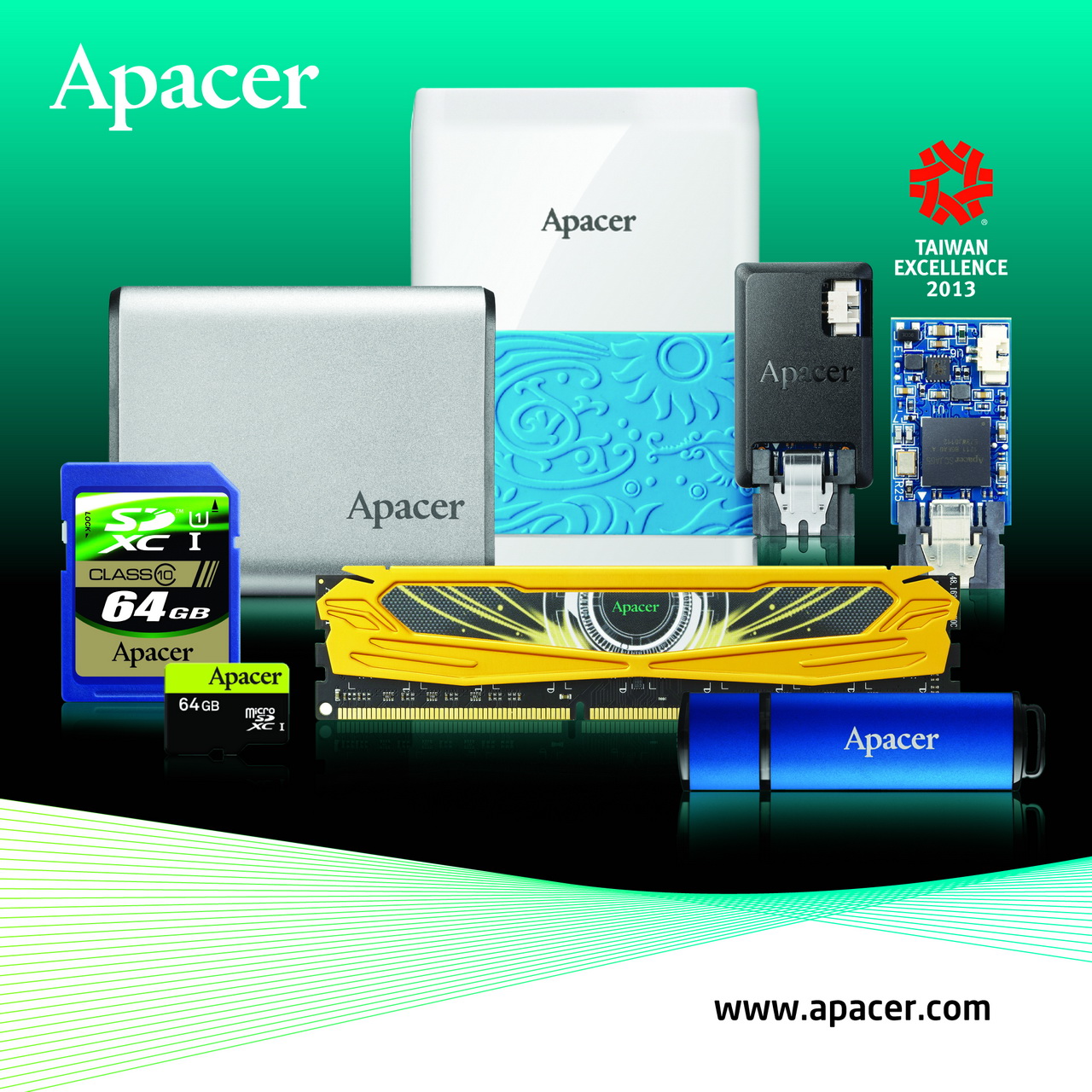 Apacer นำเทรนด์อุปกรณ์ดิจิตอลสตอเรจใหม่ ภายใต้แนวคิด “แบ่งปันภูมิปัญญา เชื่อมโยงชีวิต”