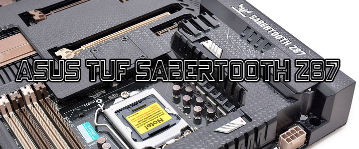 asus tuf sabertooth z87 ASUS TUF SABERTOOTH Z87 Motherboard Review