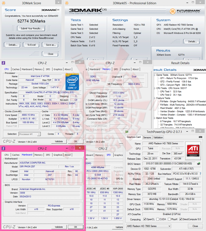 05 ASUS TUF GRYPHON Z87 mATX Motherboard Review