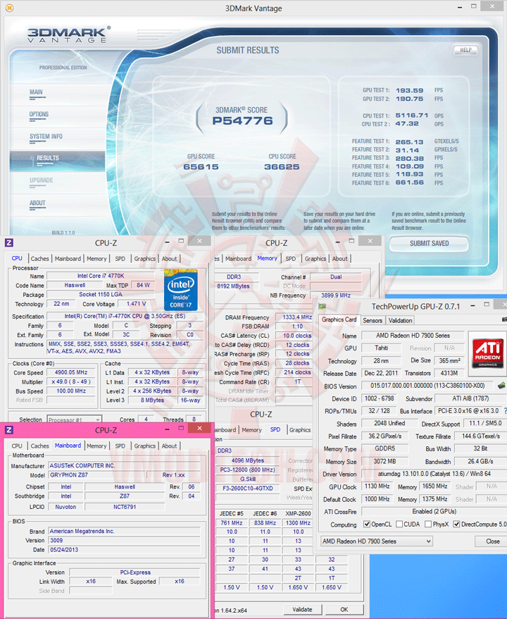 07 ASUS TUF GRYPHON Z87 mATX Motherboard Review