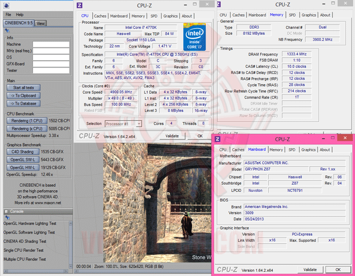 c95 ASUS TUF GRYPHON Z87 mATX Motherboard Review