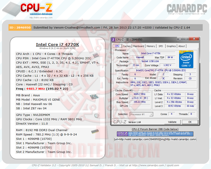 1955 1955 ASUS ROG MAXIMUS VI GENE mATX Motherboard Review
