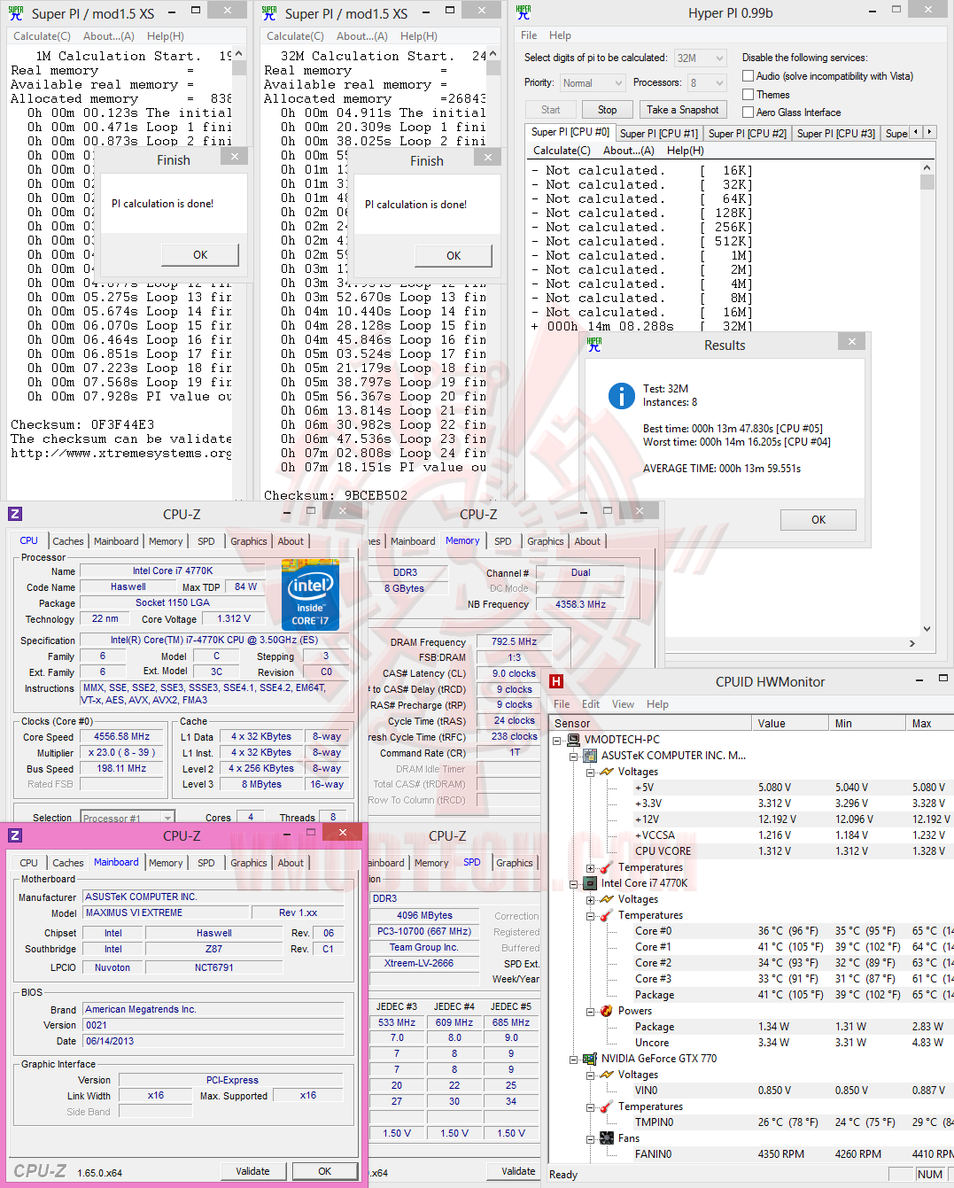 198-1 198 1 ASUS ROG MAXIMUS VI EXTREME Motherboard Review