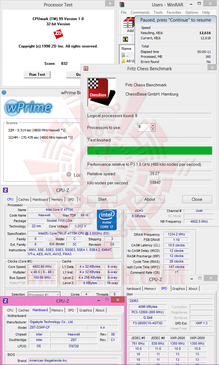 v GIGABYTE GA Z87 D3HP Motherboard Review
