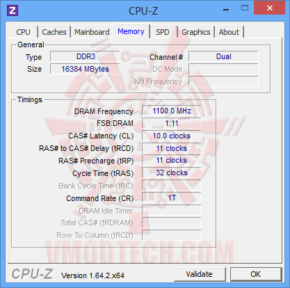 cpu z 03 CORSAIR VENGEANCE Pro Series DDR3 1866 MHz CL9 16GB Memory Kit Review
