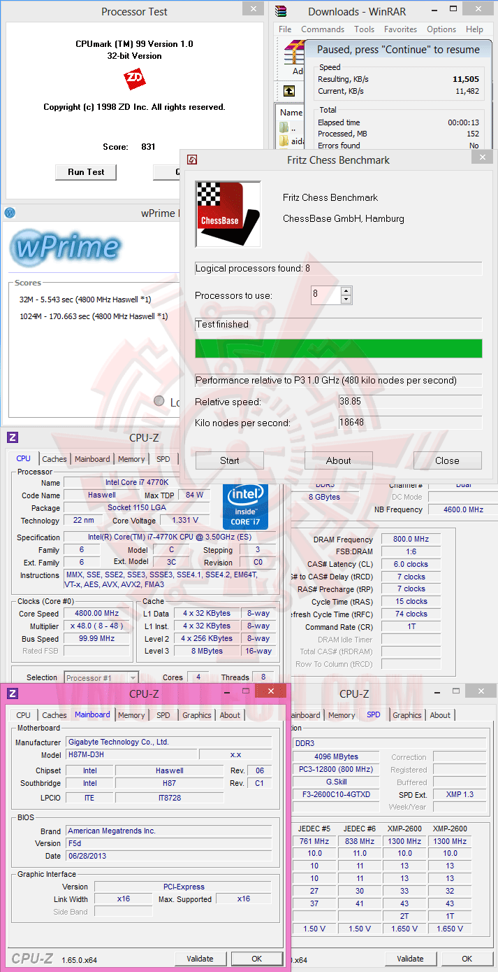 v GIGABYTE GA H87M D3H Micro ATX Motherboard Review