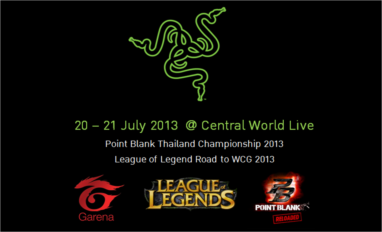01 01 Ascenti Resource และ Razer ร่วมสร้างประวัติศาสตร์ศึกชิงแชมป์ประเทศไทย Point Blank และ League of Legends