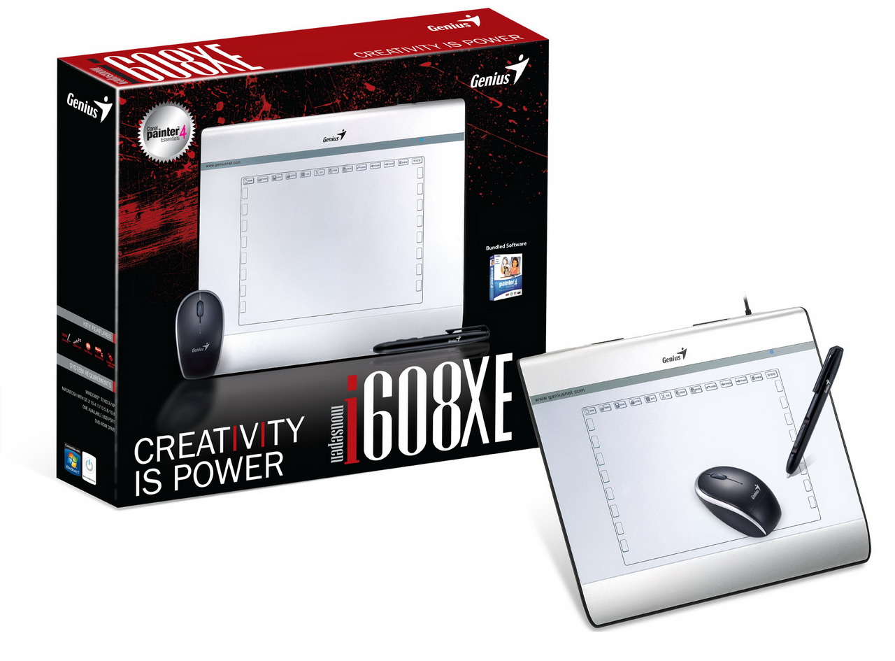 mousepen-i608xe-kya-3d-l mousepen i608xe kya 3d l กราฟิกแท็บเล็ต MousePen i608XE จาก Genius อำนาจแห่งความคิดสร้างสรรค์ในมือคุณ
