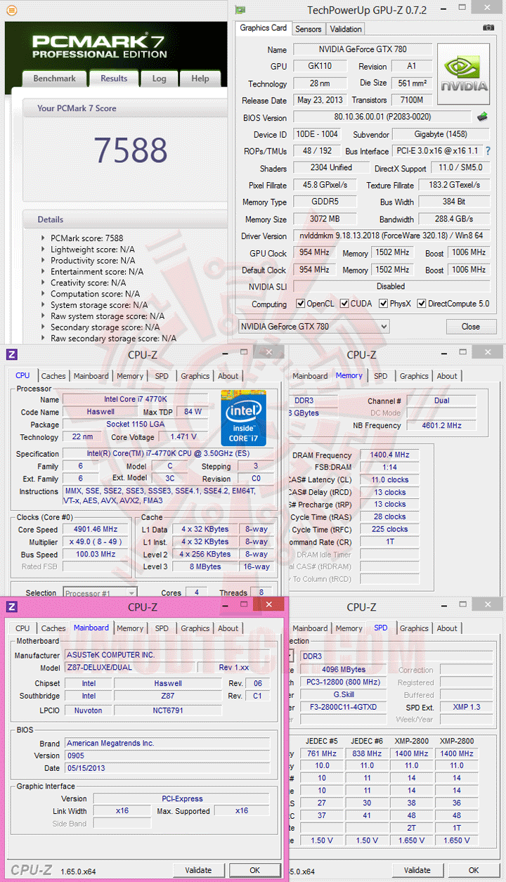 pcm7 pcm7 ASUS Z87 DELUXE/DUAL Motherboard Review