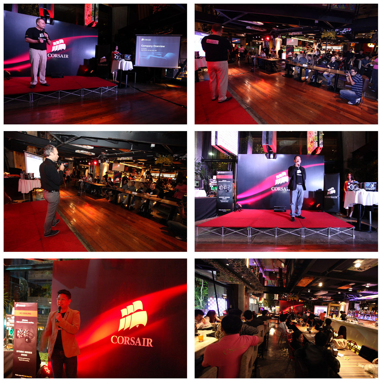 presentation presentation CORSAIR ผนึกกำลังร่วมกับ SCANNER จัดงาน H2/2013 Kick Off & Party Night